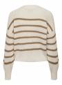 CARDIGAN FEM KNIT PC100 - WHITE - W TOAS