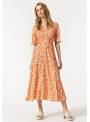 VESTIDO PARIS ESTAMPADO NARANJA