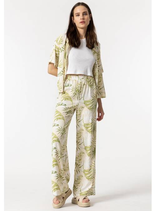 PANTALON NILO ESTAMPADO PALMERAS