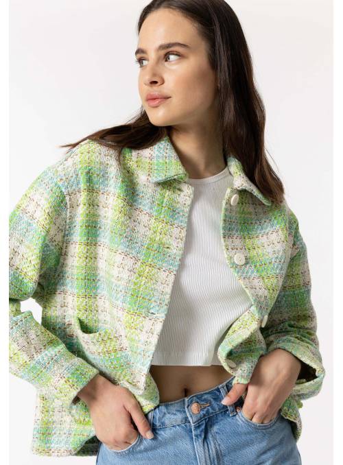 CHAQUETA PALHA VERDE