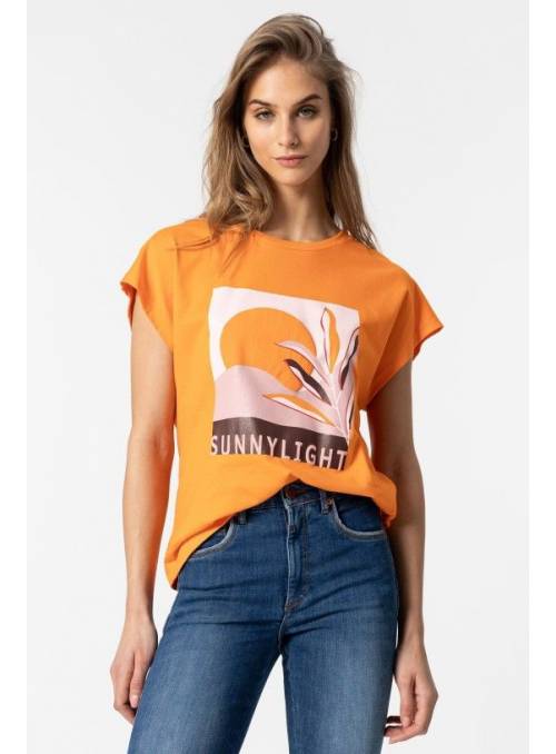 CAMISETA CORAL NARANJA TIFFOSI