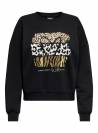 SUDADERA HEART NEGRA ONLY